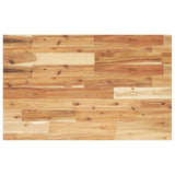 Basin Shelf Wall Mounted Steel and Solid Wood Acacia 3302829