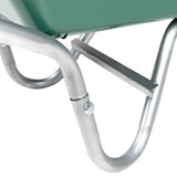 Wheelbarrow Green 90 L 150 kg Galvanised Steel and Plastic 4013466