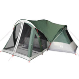Family Tent Tipi 8-Person Green Waterproof 94737