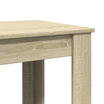 ZNTS Bar Table Sonoma Oak 51x50x103.5 cm Engineered Wood 854402