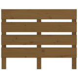 Headboard Honey Brown 100x3x80 cm Solid Wood Pine 821335