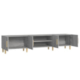 TV Cabinet Grey Sonoma 180x31.5x40 cm Engineered Wood 816262