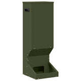 Deer Feeder Olive Green 28 x 30 x 80 cm Cold-Rolled Steel 874610