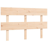 Bed Frame without Mattress Small Double Solid Wood Pine 3193241