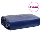 ZNTS Tarpaulin Blue 4x6 m 650 g/m² 156162