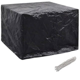 Garden Furniture Covers 2 pcs 8 Eyelets 122x112x98 cm 279134