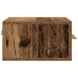 Bedside Cabinet 2 pcs Old Wood 35 x 35 x 20 cm Engineered Wood 863783