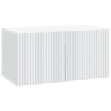 Wall-Mounted TV Cabinet White 59.5 x 31 x 30 cm Engineered Wood 898535