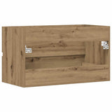 Sink Cabinet Artisian Oak 90x38.5x45 cm Engineered Wood 856250