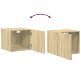 Slim Storage Cabinet Sonoma Oak 45x42.5x225 cm Engineered Wood 3281296