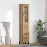 Highboard Artisan Oak 34.5 x 34 x 180 cm Engineered Wood 3416000
