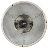 ZNTS Industrial Ceiling Lamp Silver E27 Mango Wood 320521