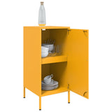 Sideboard Mustard Yellow 36x39x79 cm Steel 843018