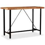 Bar Set 7 Pieces Solid Acacia and Reclaimed Wood 275134