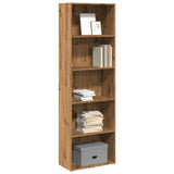 Bookcase Artisian Oak 60x30x189 cm Engineered Wood 857925