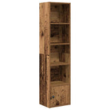 Bookcase Old Wood 31x24x127 cm Engineered Wood 860353