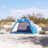 Beach Tent 2-Person Azure Blue Quick Release Waterproof 4005302