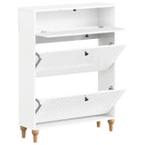 Shoe Cabinet ALKMAAR 78 x 24 x 103 cm Engineered Wood 896219