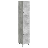 Cabinet Set 2 pcs Concrete Grey Engineered Wood 3416874