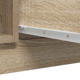 Sideboard with Drawers Sonoma Oak 100.5x35x76 cm Engineered Wood 3328446