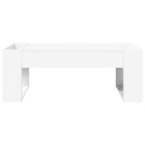Coffee Table White 110 x 50 x 41 cm Engineered Wood 8000156