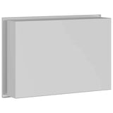 Shower Niche Silver 45 x 30 x 9.5 cm Stainless Steel 42012671