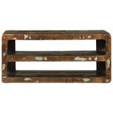 TV Cabinet Multicolour 80 x 32 x 36 cm Solid Reclaim wood 4104544