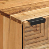 Bedside Cabinet 40x33x46 cm Solid Wood Acacia 4017752