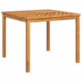 Garden Dining Set 3 pcs Brown 90 x 90 x 74 cm Solid acacia wood 3154104
