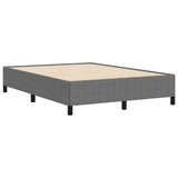 Box Spring Bed Light Grey 160 x 200 cm Velvet 42006977