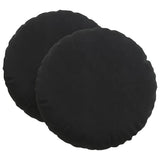 Seat Cushions 2 pcs Black 80 x 29 cm Velvet 42014254