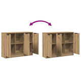 Sideboard Artisan Oak 90,5x30x70 cm Engineered Wood 856843