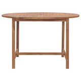Garden Dining Table 110x75 cm Solid Wood Teak 318476