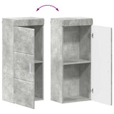 Bathroom Furniture Set TULUM 4 pcs Concrete Grey 3398047