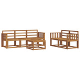 Outdoor Sofa Set 6 pcs Natural 3366002