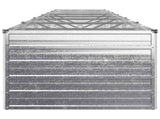 Raised Garden Bed Silver 480 x 80 x 55 cm galvanized 8006445