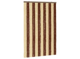 Insect Curtain Chenille Brown and Beige 100 x 200 cm 100% PP 42034449
