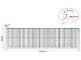 Gabion with 3.5 mm Wire and 10x10 cm Mesh 550x20x200 cm 3463157