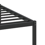 Bed Frame without Mattress Smoked Oak 183x213 cm Engineered Wood 4106748