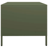 Coffee Table Olive Green 101.5x50x43.5 cm Cold-rolled Steel 851278