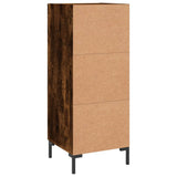 Sideboard Smoked Oak 34.5x34x90 cm Engineered Wood 830449