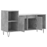 TV Cabinet Concrete Grey 100x35x55 cm Engineered Wood 831320