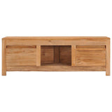 TV Cabinet 100x30x35 cm Solid Teak Wood 288900