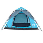 Camping Tent Dome 5-Person Blue Quick Release 4004186
