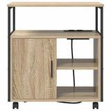 Cabinet with Charging Station Sonoma Oak 61 x 46 x 67 cm 859831