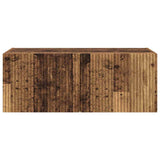TV Wall Cabinet Old Wood 78.5 x 31 x 29.5 cm Engineered Wood 892225