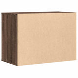 Corner Chest of Drawers Brown Oak 80x41x58 cm Engineered Wood 852858