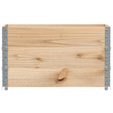 Pallet Collars 3 pcs 100x50 cm Solid Wood Pine 3295370