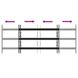 Security Grille for Windows with 3 Crossbars 3 pcs 63-114 cm 42031286