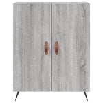 Highboard Grey Sonoma 69.5x34x180 cm Engineered Wood 3189227